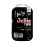Halo Jellie Tips Short Carré clear x 120 Size 0-11