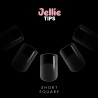 Halo Jellie Tips Short Carré clear x 120 Size 0-11
