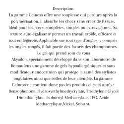 Gelness Gel Nude 15g Akyado