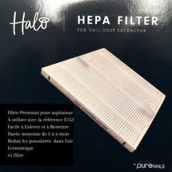 Halo Nail Dust Extractor - Aspirateur Poussière