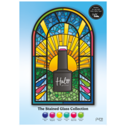 POSTER A2 STAINED GLASS