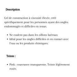 Inspiration Clear Pink 100g 2x50g  Akyado