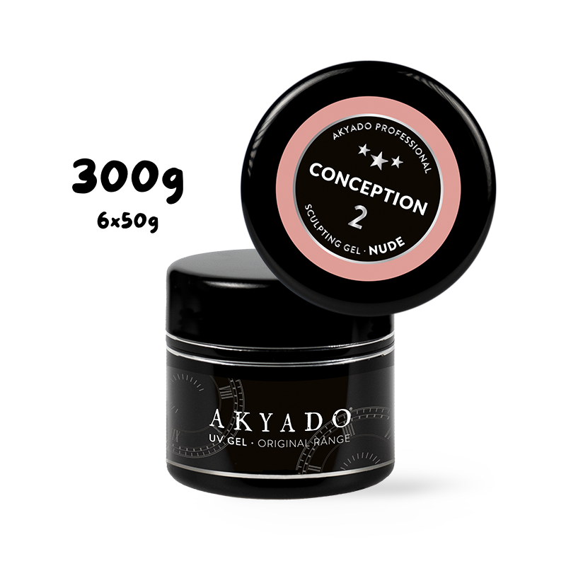 Conception nude 300g (6x50g) Akyado