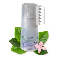 Clean Nails Presentoir Plein 30ml Lizbet - Blanchissant ongle