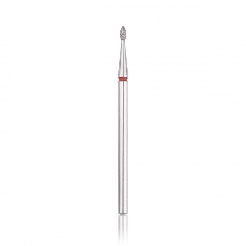 Flamme Diamant Rouge Ø1,6mm L3,5mm HBD-254RD.016