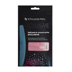 STALEKS 30 Papiers 180 SOFT Bleu très résistant Demie lune pour base acier MBE-40